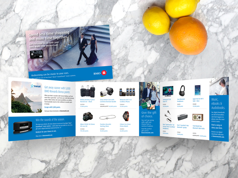 BMO rewards - BMO World Elite Mastercard catalogue